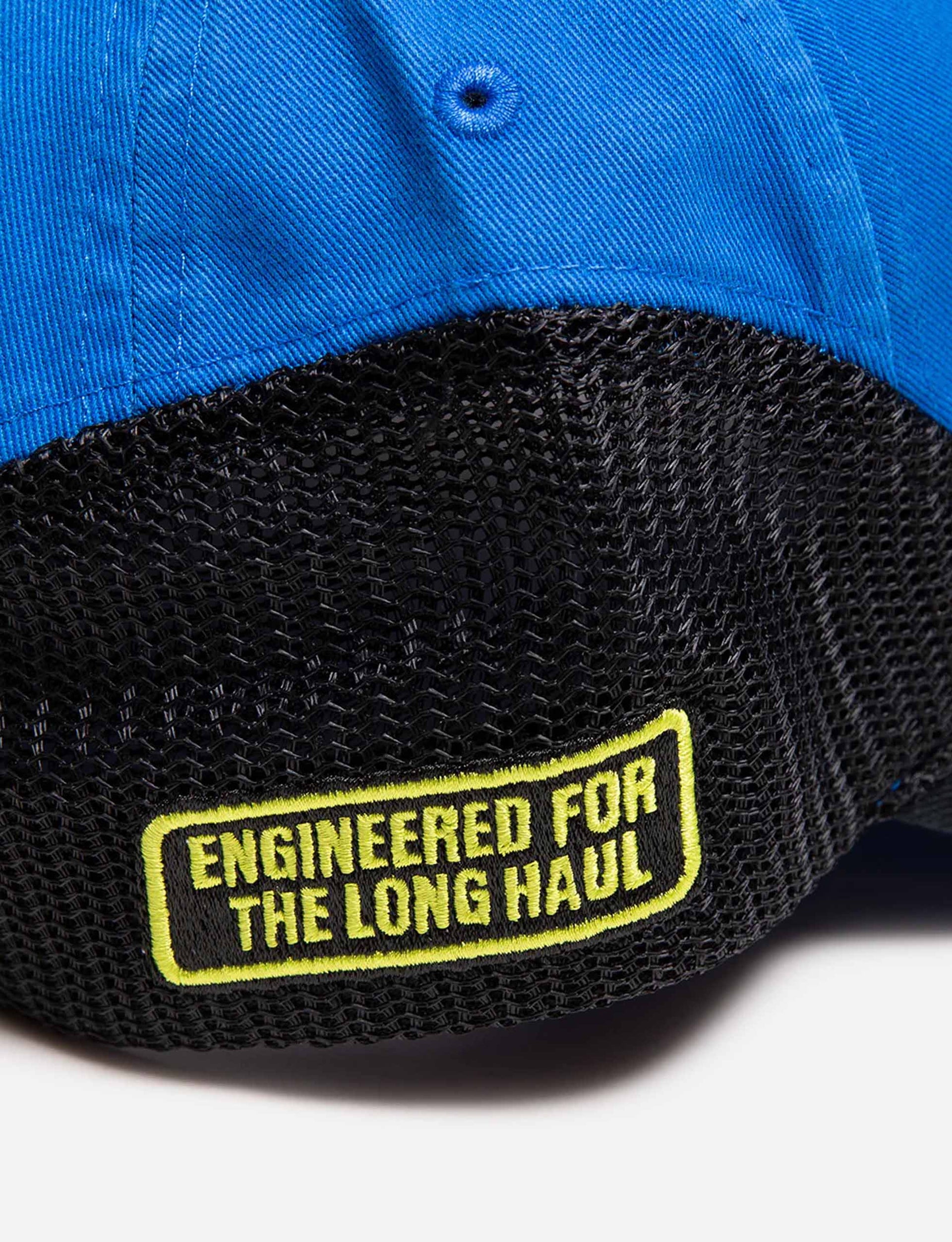 STÜSSY Lp Service Mesh Strapback Cap BLUE