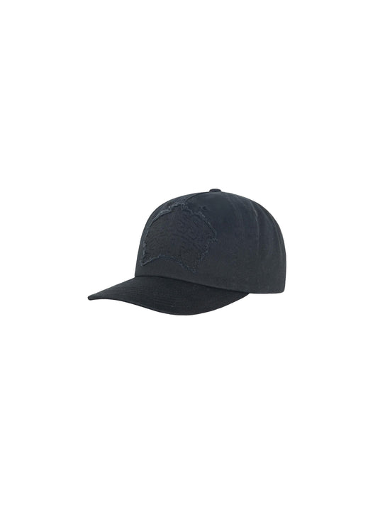 STÜSSY Md Sport Patch Applique Cap SHADOW BLACK