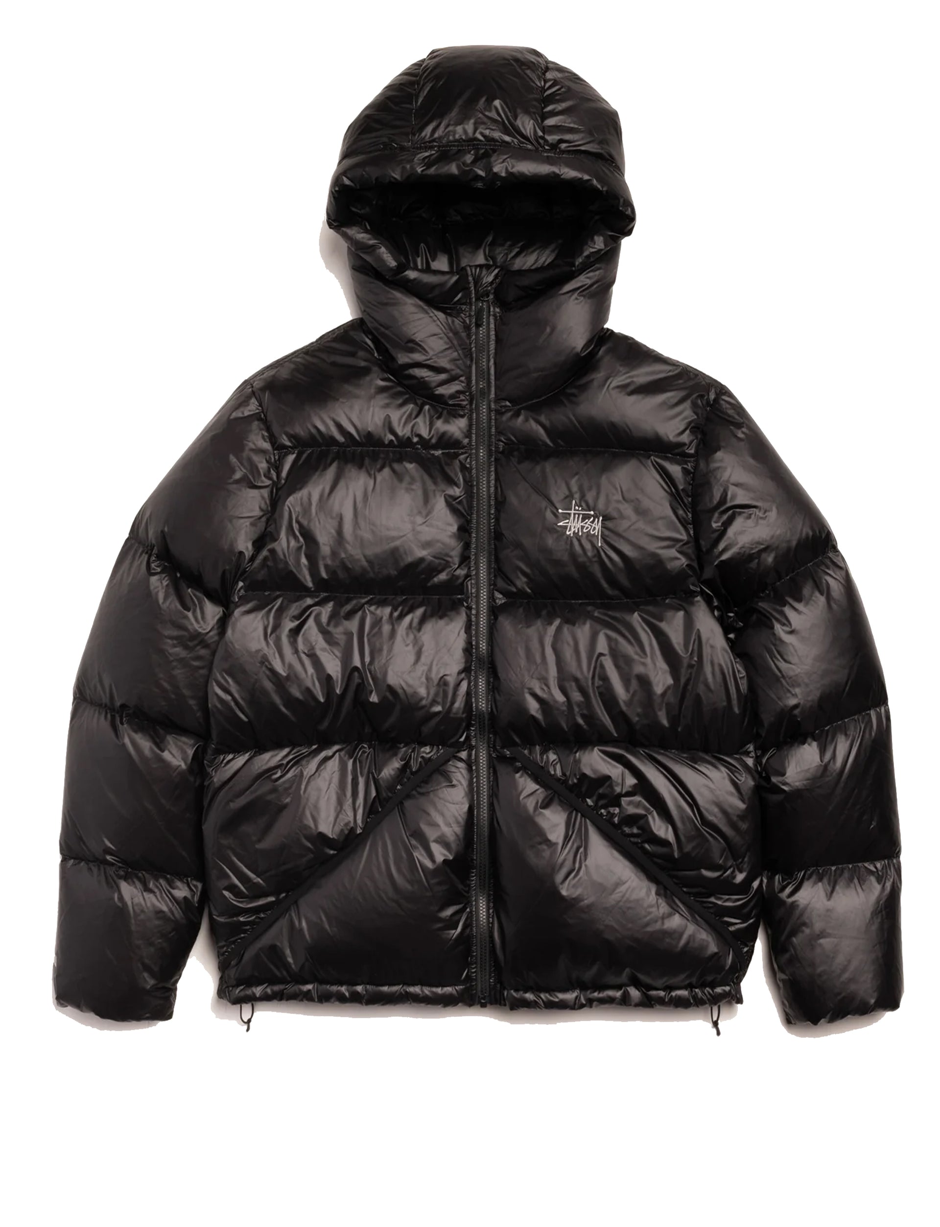 STÜSSY Micro Ripstop Down Parka Jet Black