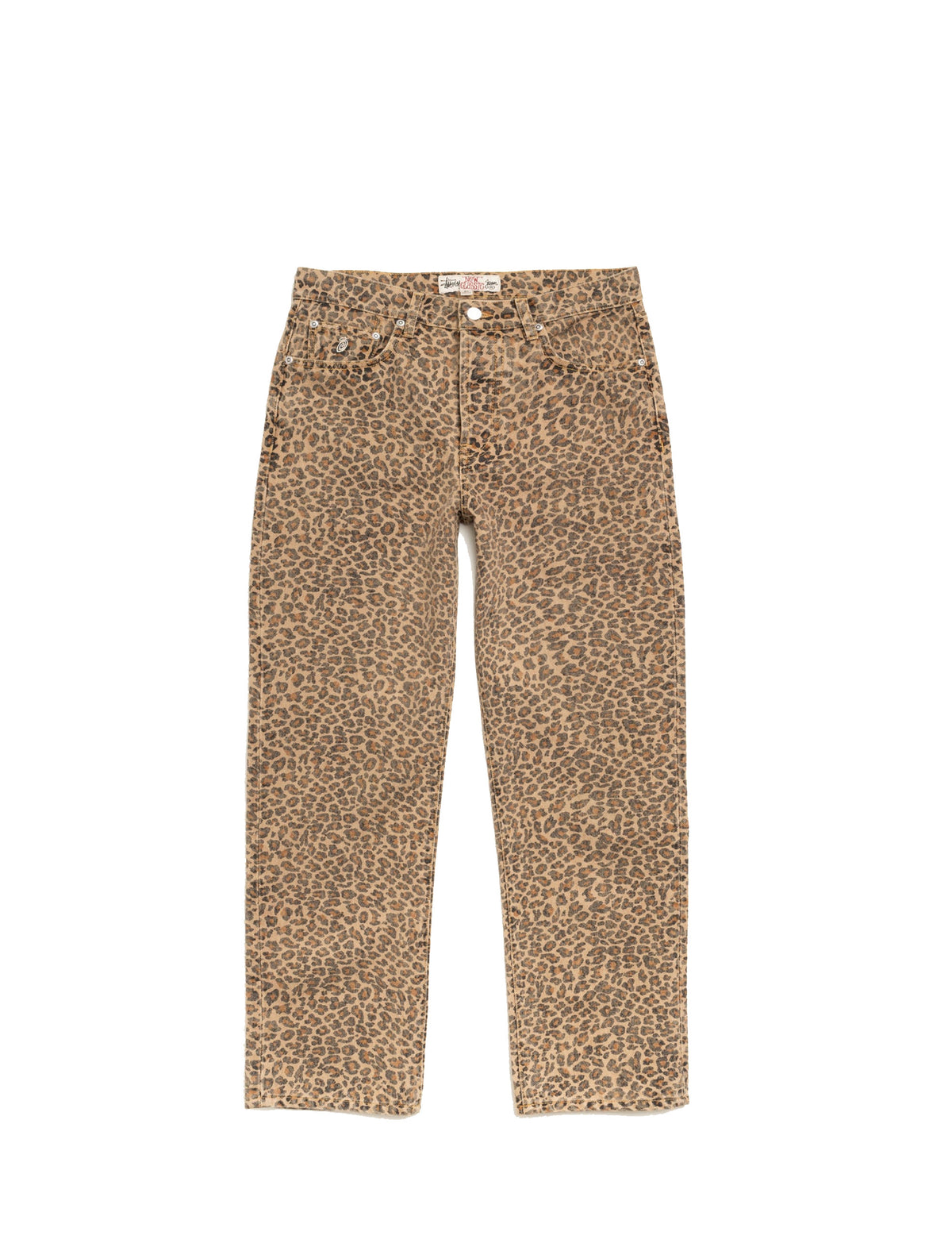 STÜSSY NEW CLASSIC JEAN DENIM Leopard