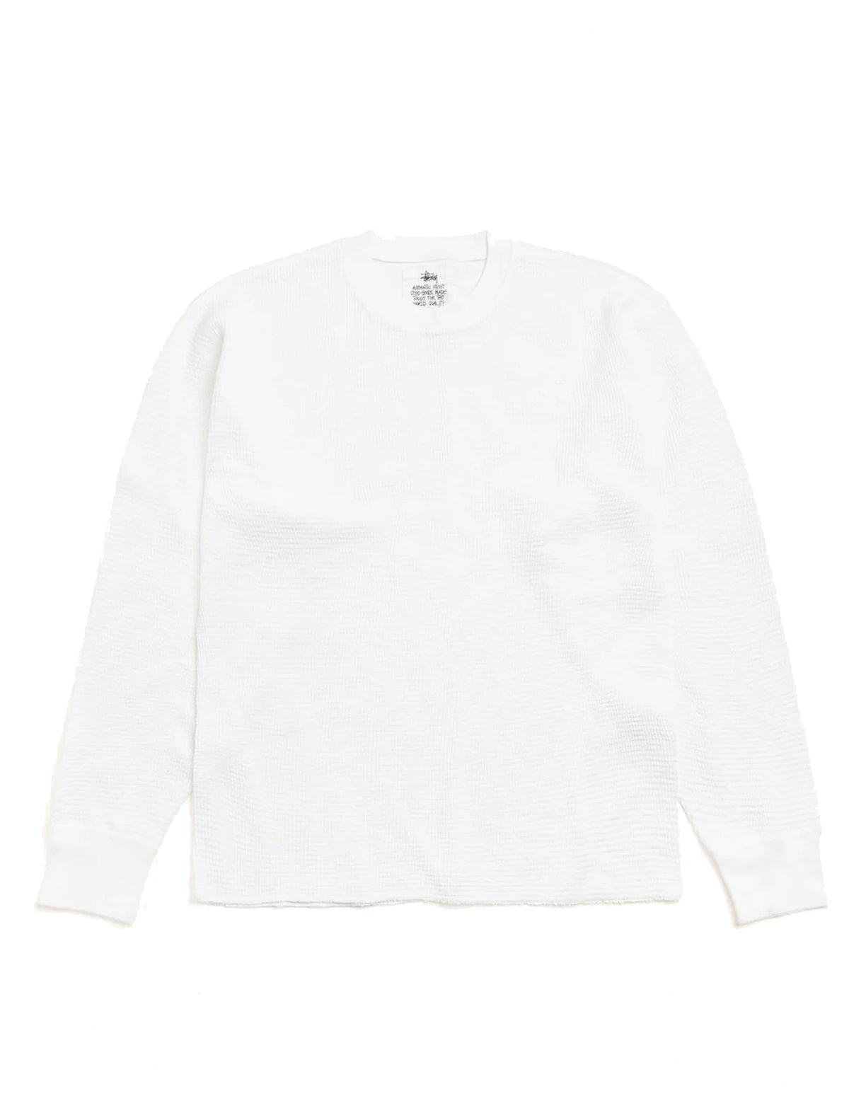 STÜSSY PIGMENT DYED LS THERMAL WHITE