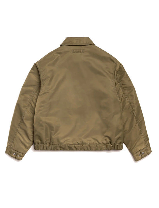STÜSSY Pile Lined Zip Jacket Olive