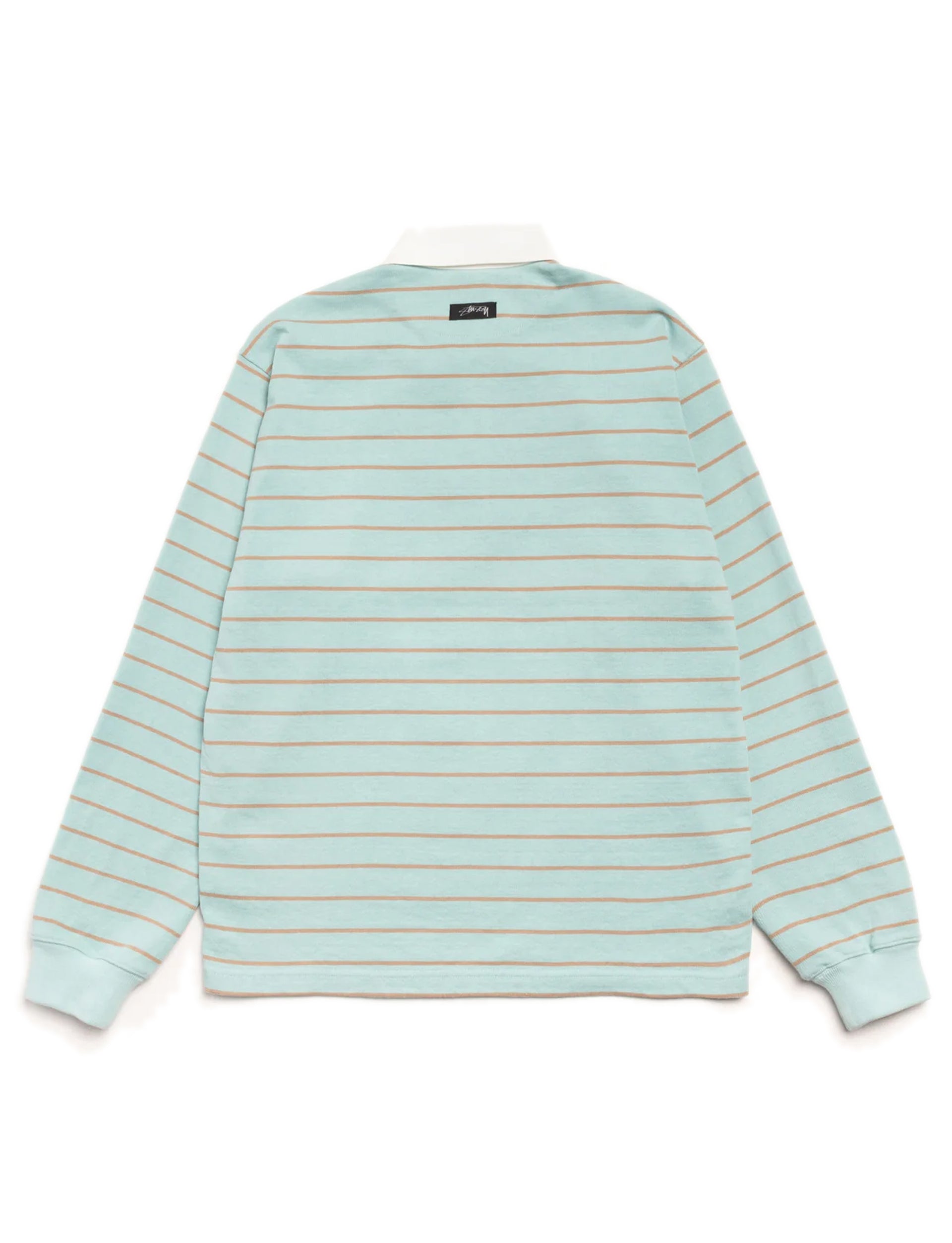 STÜSSY Pin Striped Rugby BLUE