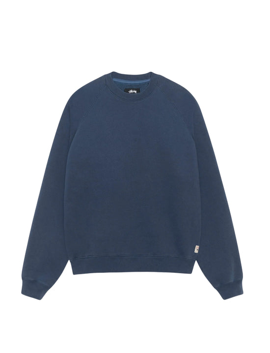STÜSSY RELAXED CREW NAVY