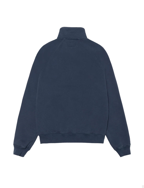 STÜSSY RELAXED HALF ZIP NAVY