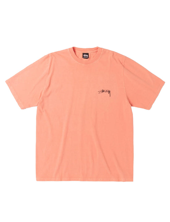 STÜSSY SERPENT TEE PIGMENT DYED SHERBERT