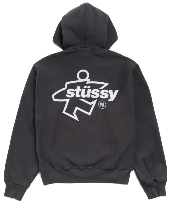 STÜSSY SURF SIZE ZIP HOODIE
