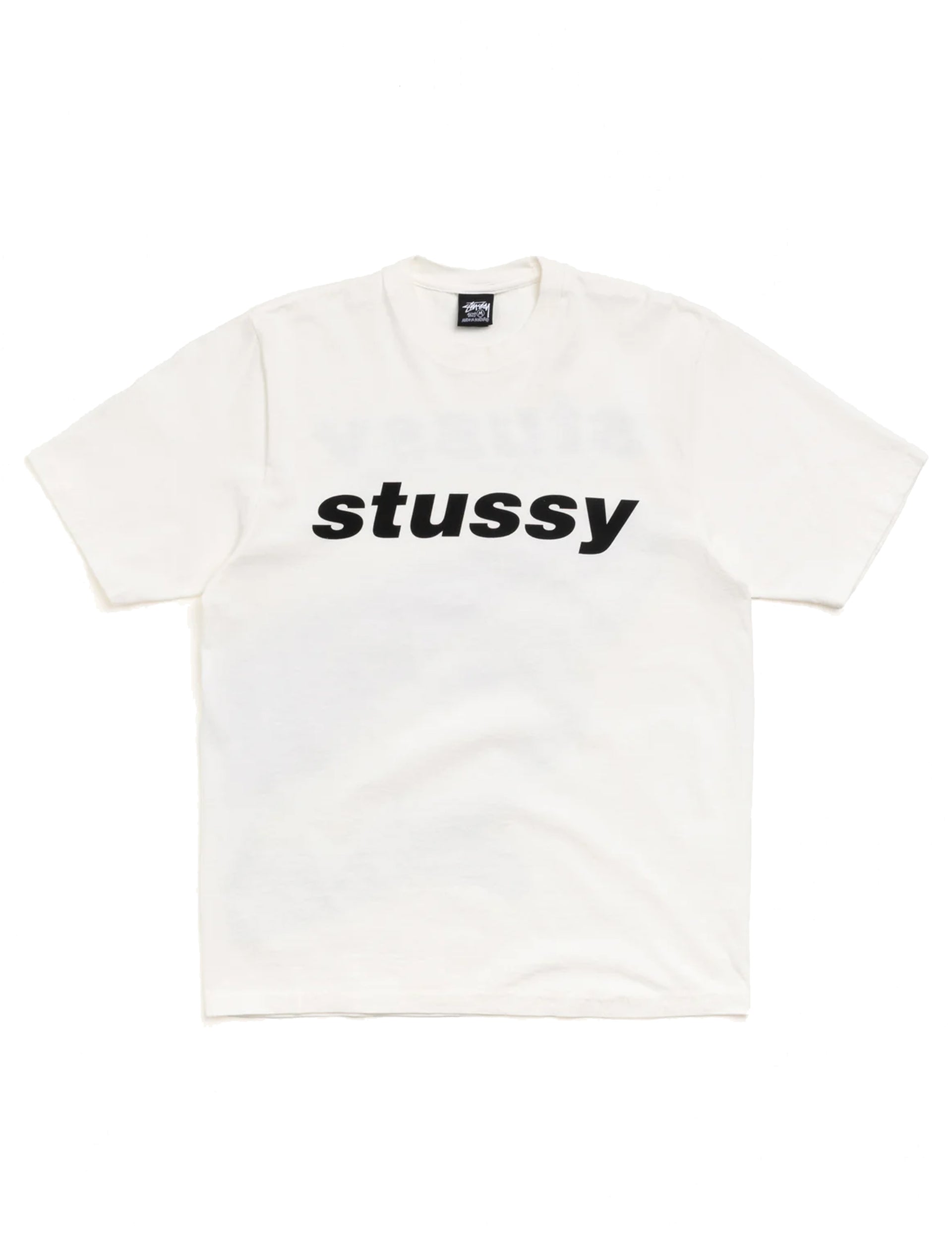 STÜSSY Shark Pig. Dyed Tee NATURAL