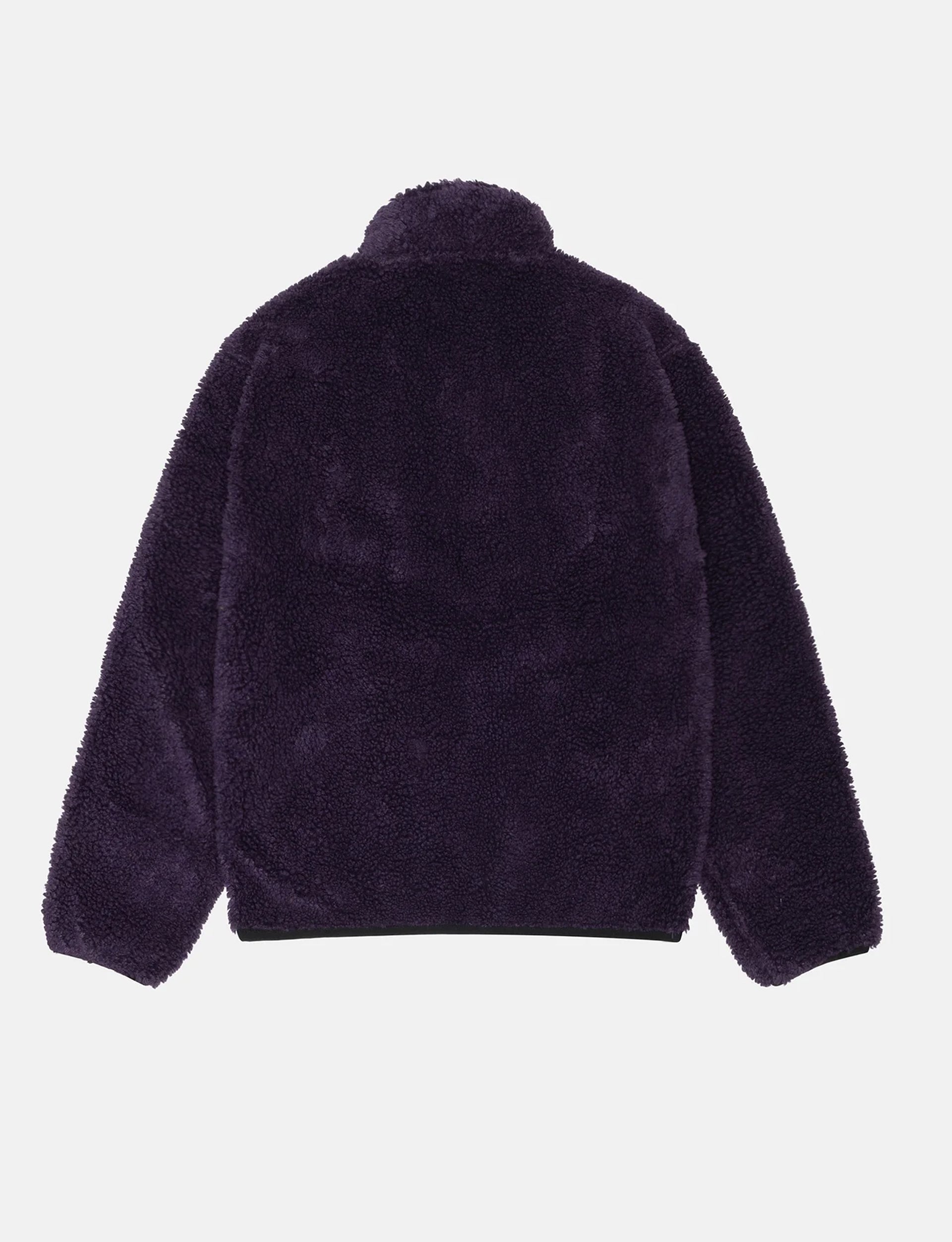 STÜSSY Sherpa Reversible Jacket purple