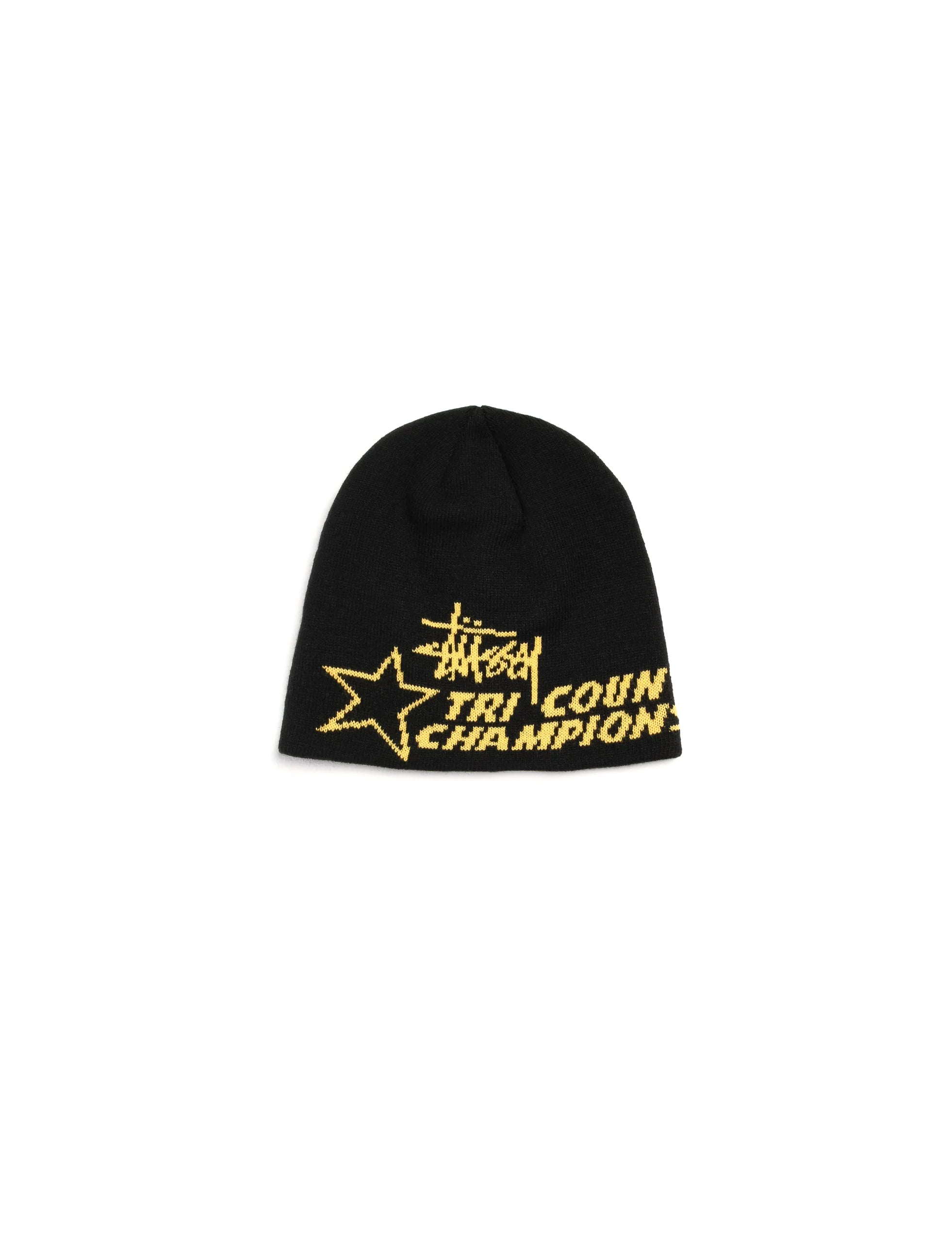帽子 Stussy SKULLCAP TRI COUNTY STÜSSY Skullcap Tri County BLACK - minishopmadrid