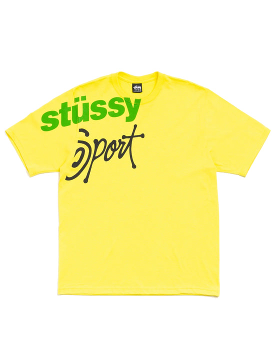 STÜSSY Stussy Sport Tee Lemon