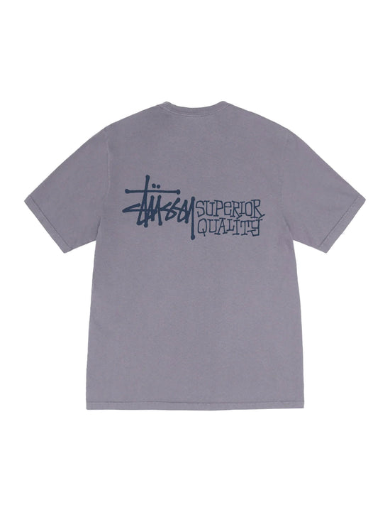 STÜSSY Superior Quality Pig. Dyed Tee SHARK