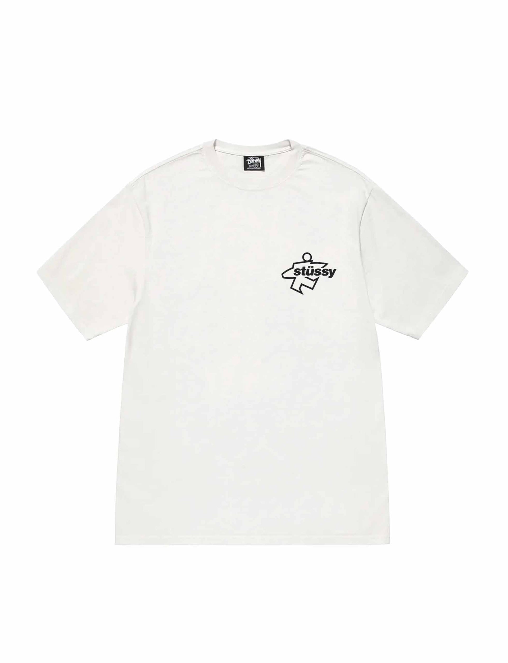 STÜSSY Surf Size Pig. Dyed Tee NATURAL