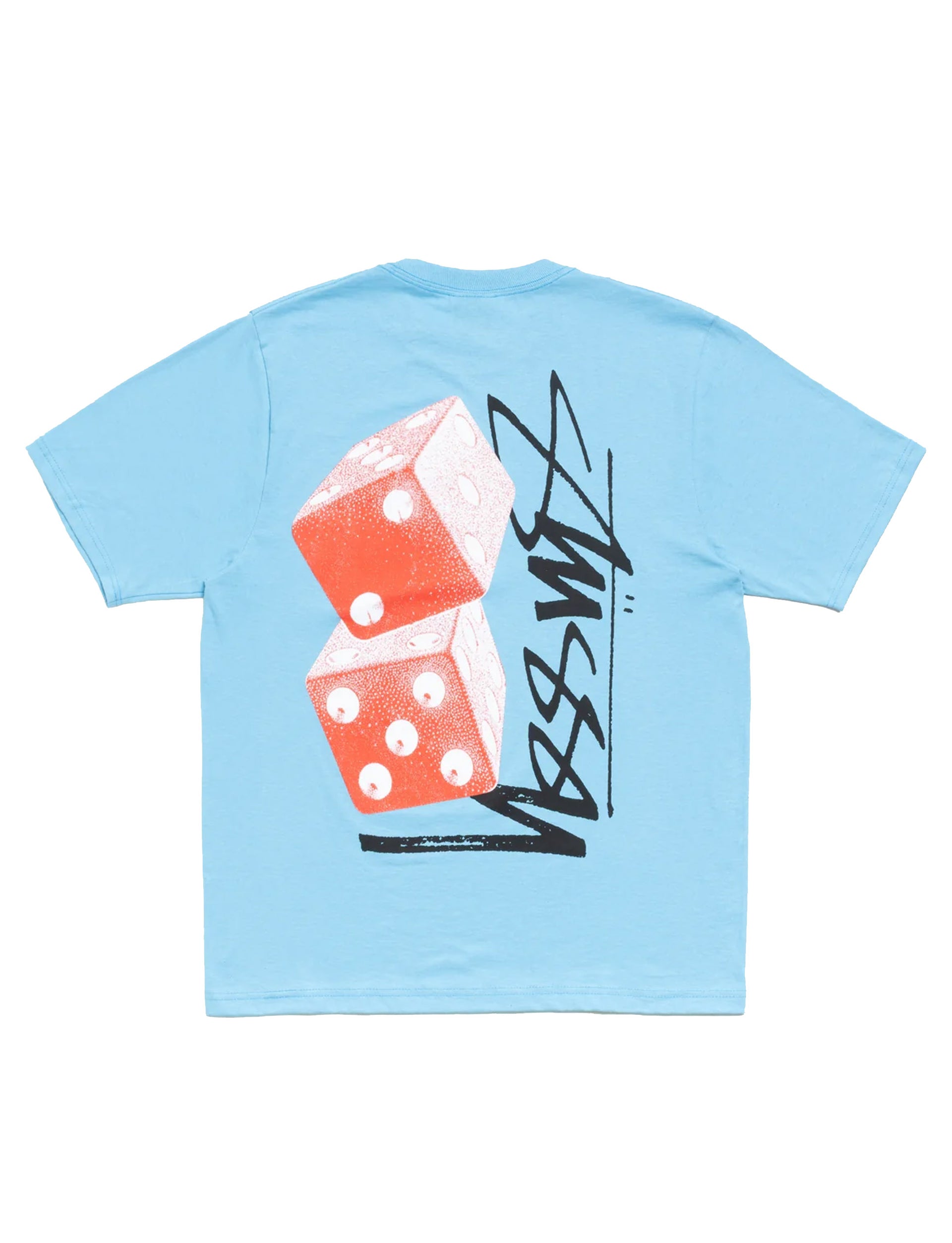 STÜSSY Tall Dice Tee Sky blue