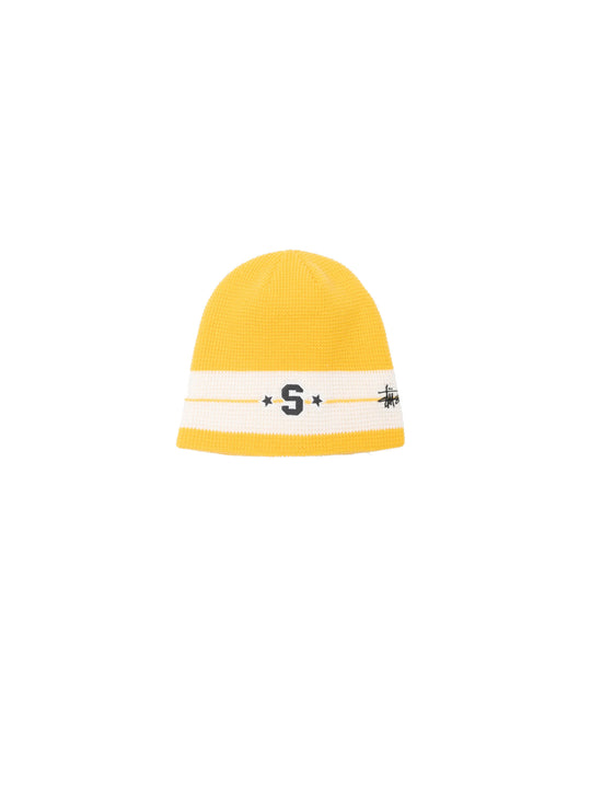 STÜSSY Varsity Star Skullcap GOLD