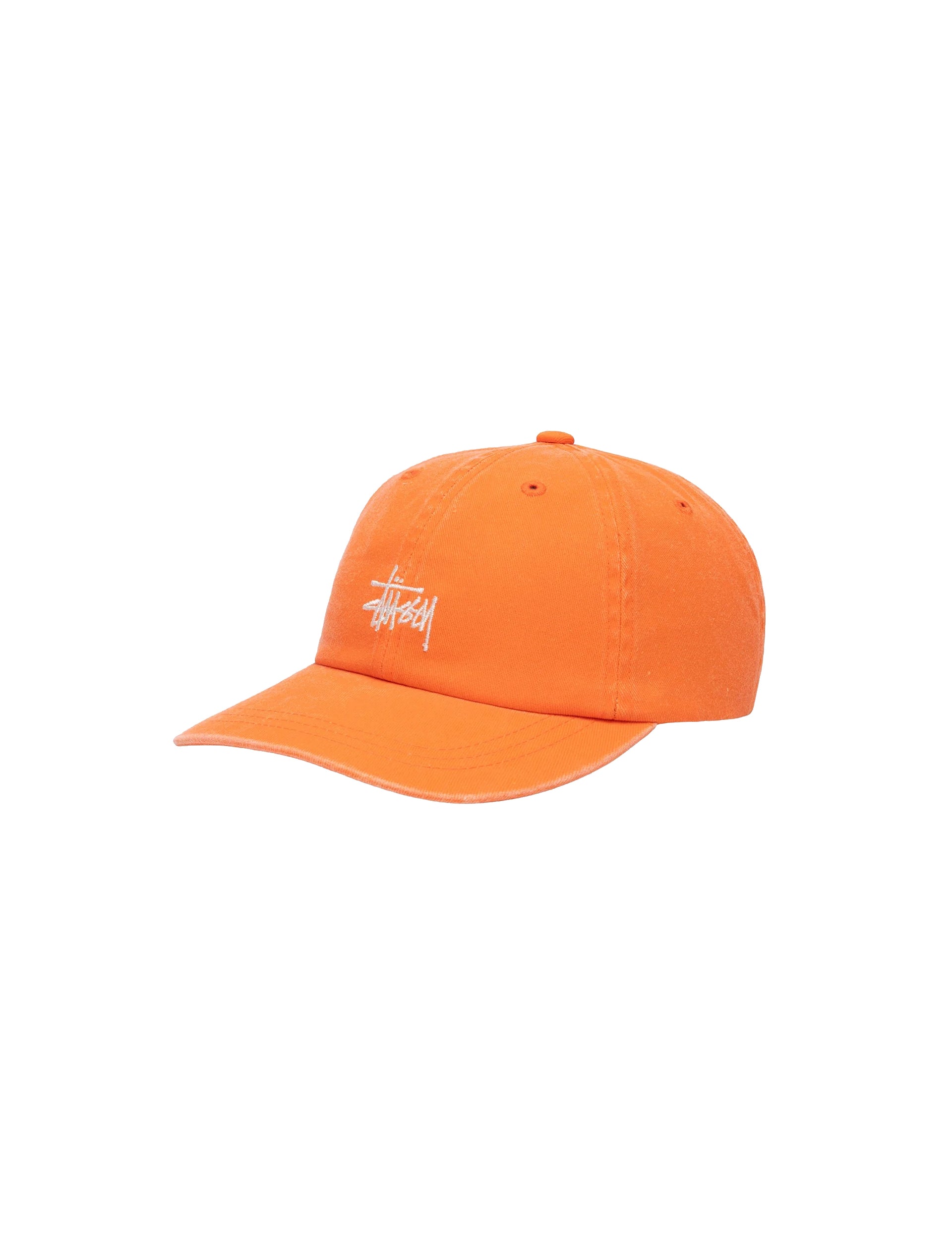 STÜSSY Washed Basic Low Pro Cap flo orange