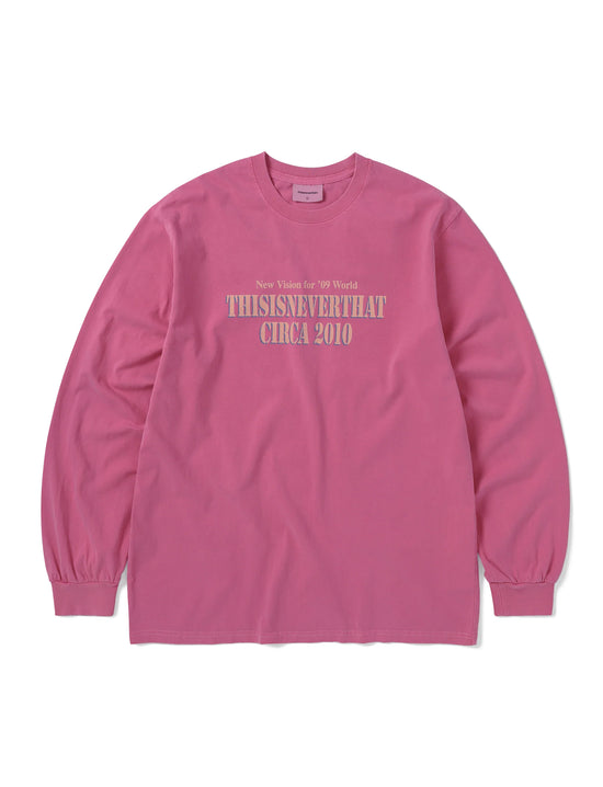 THISISNEVERTHAT Basketball Hoop L/S Tee Taffy