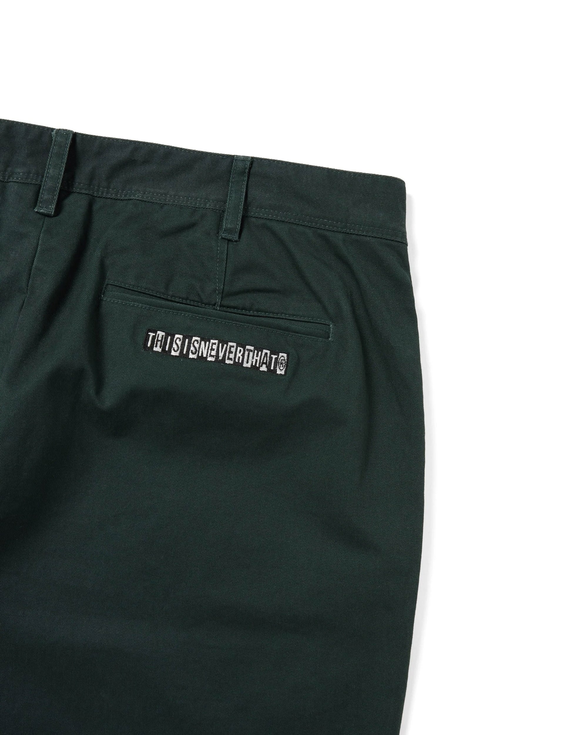 THISISNEVERTHAT Chino Pant Dark Green