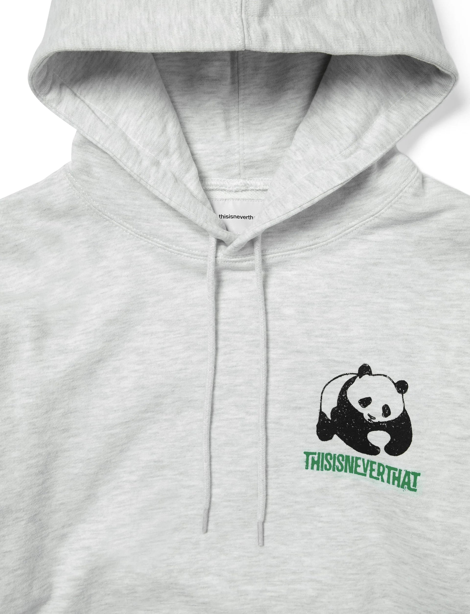 THISISNEVERTHAT Panda Hoodie  OATMEAL