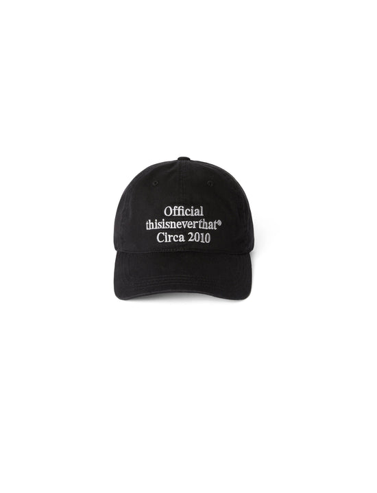 THISISNEVERTHAT Times Cap Black