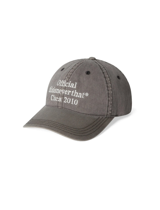 THISISNEVERTHAT Times Cap Charcoal