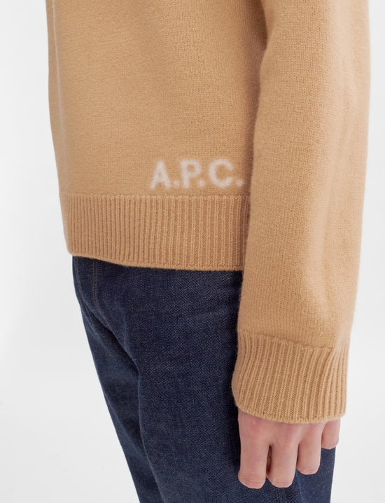 A.P.C. PULL EDWARD CAMEL