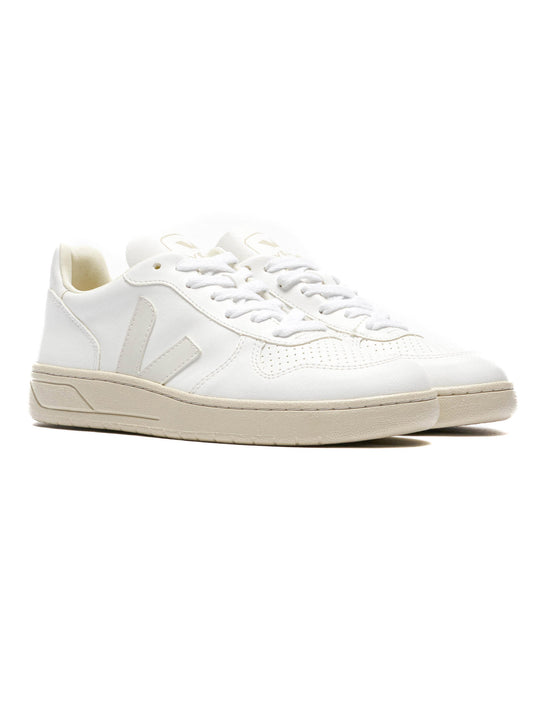 VEJA V-10 LEATHER EXTRA WHITE