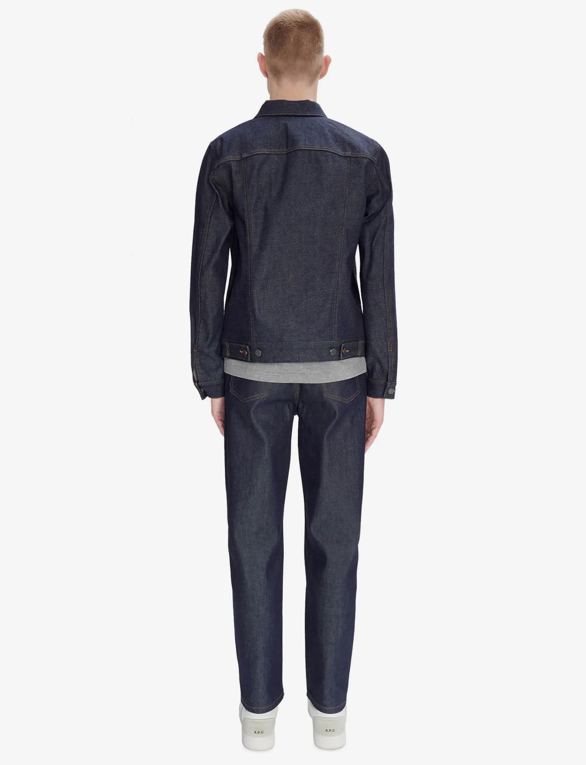 A.P.C. VESTE JEAN WORK INDIGO