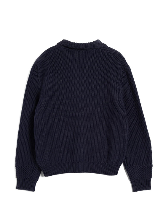 YMC Rat Pack Cardigan Navy