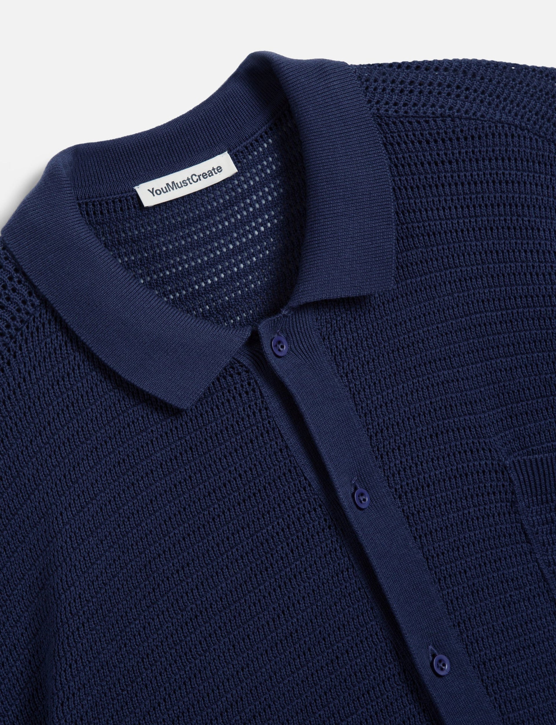 YouMustCreate Mitchum Shirt Navy