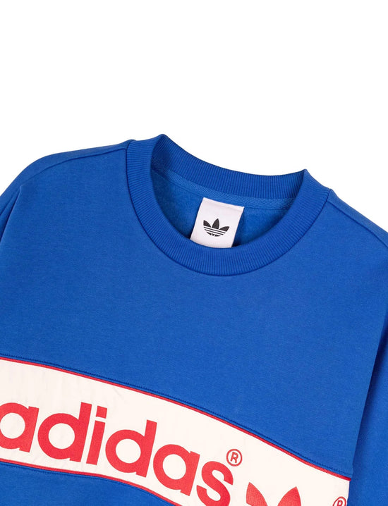 adidas originals Block Sweatshirt blue