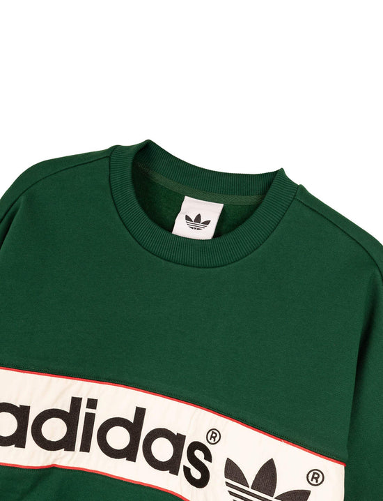 adidas originals Block Sweatshirt green