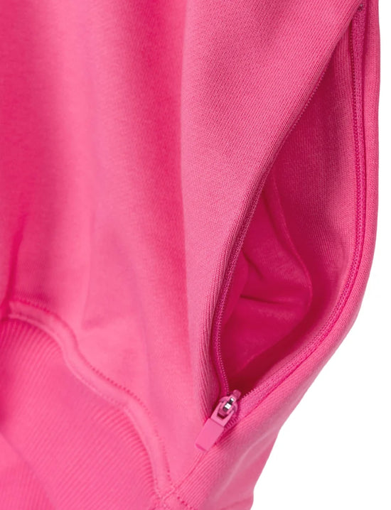 adidas originals block hoodie pink