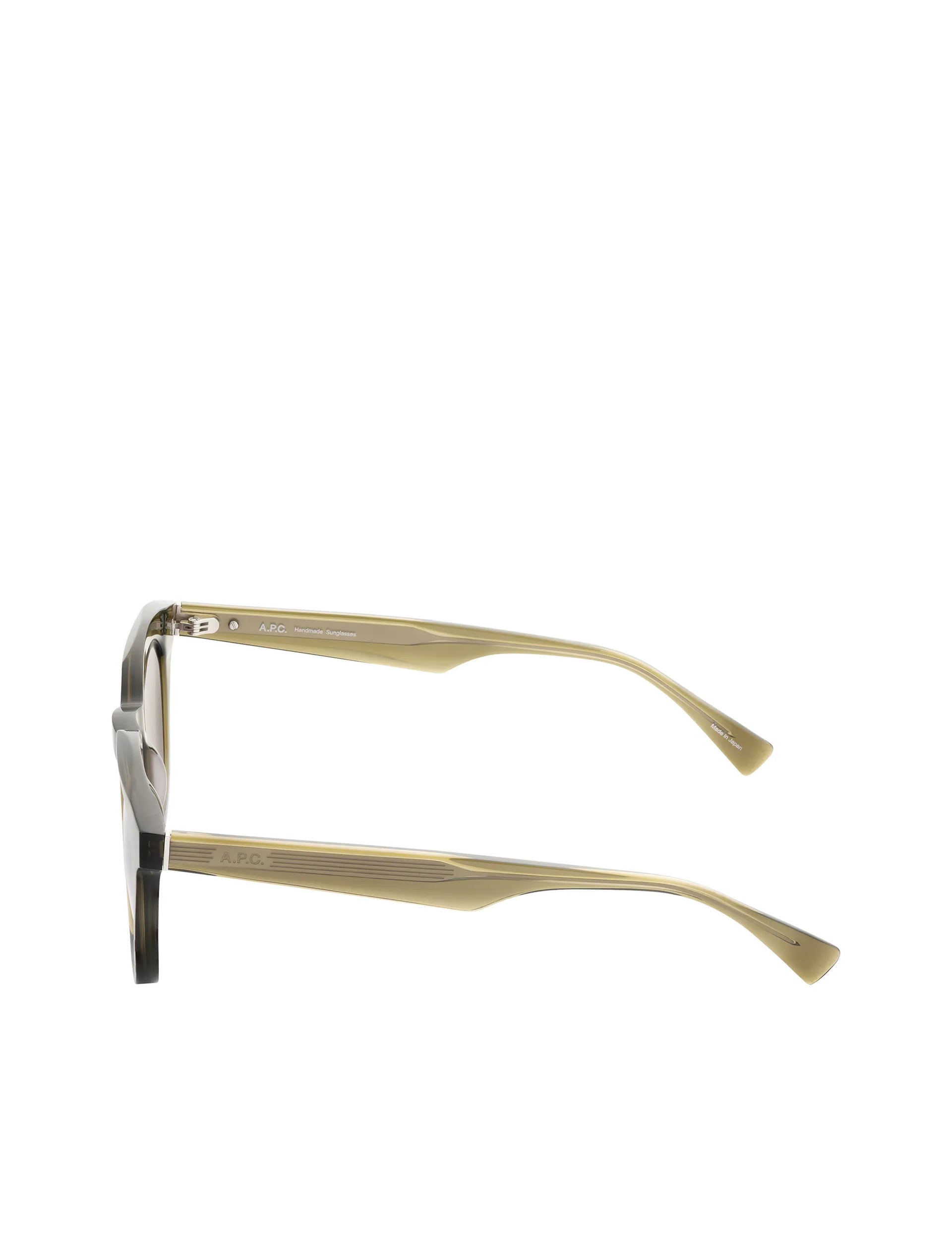 A.P.C. EYEWEAR LOU KHAKI