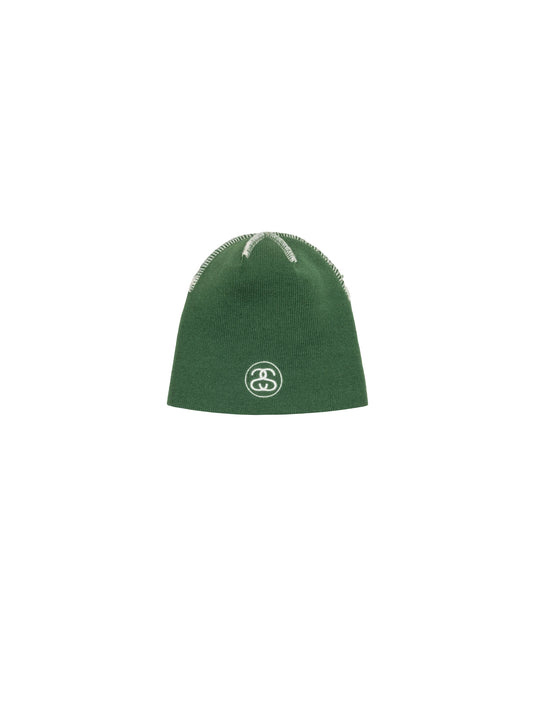 STÜSSY Skullcap Exposed Stitch GREEN