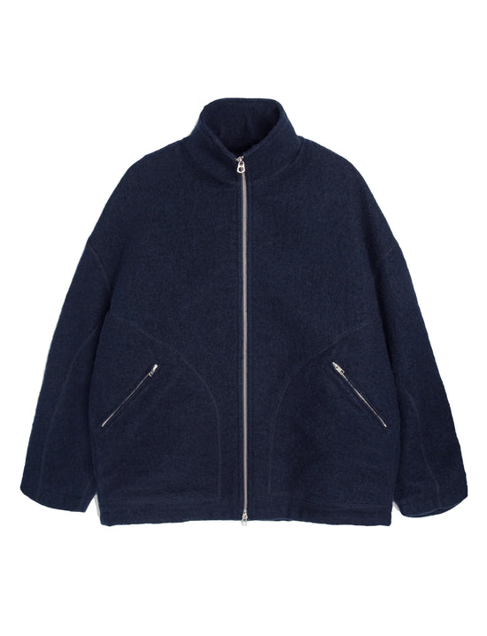 YOUMUSTCREATE AARON ZIP JACKET navy