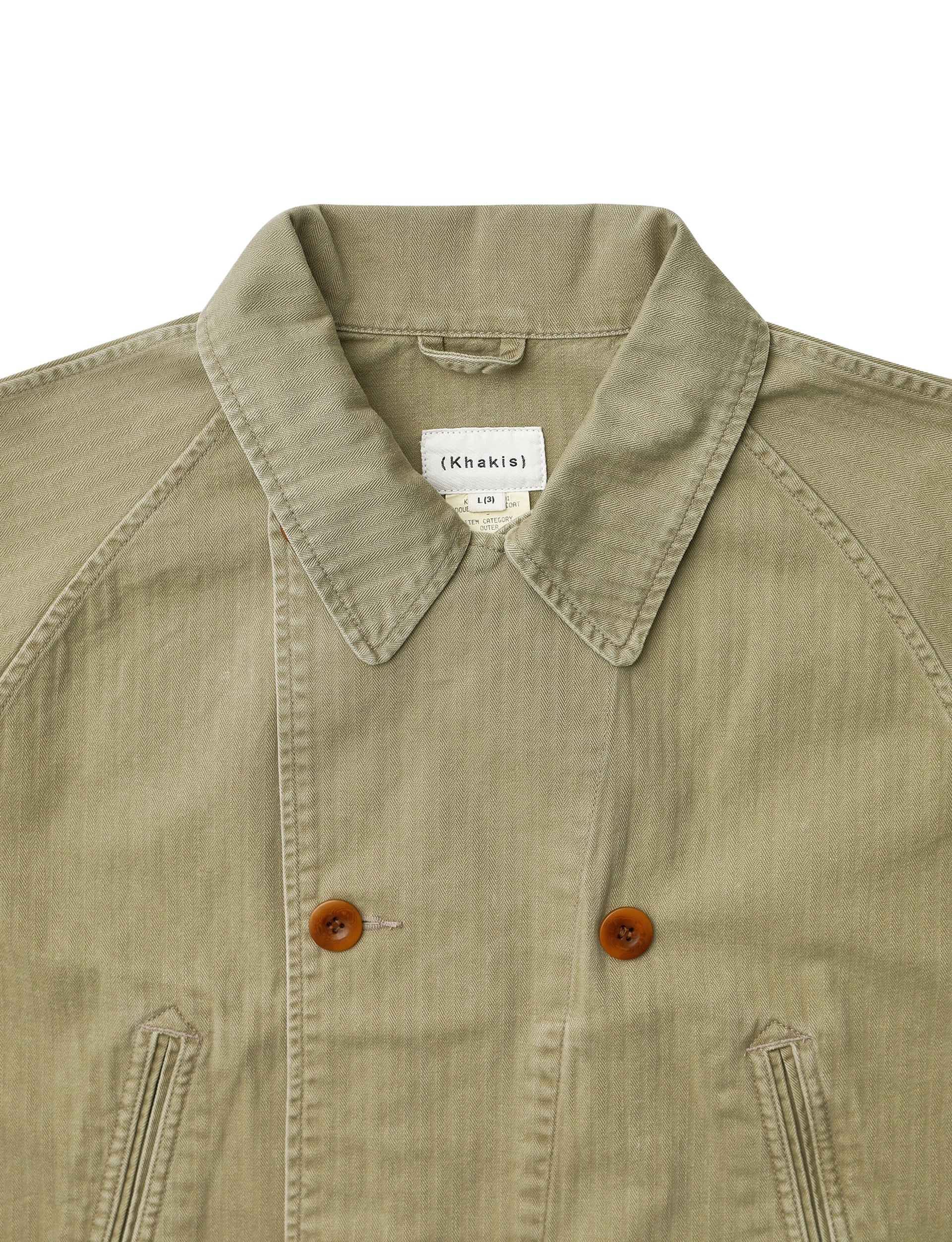 Khakis Double Chore Coat Khaki