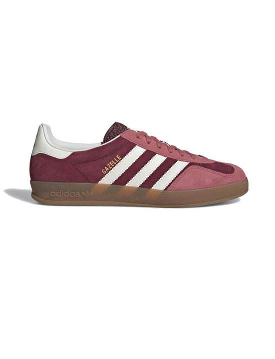 ADIDAS ORIGINALS GAZELLE INDOOR SHOES BURGUNDY