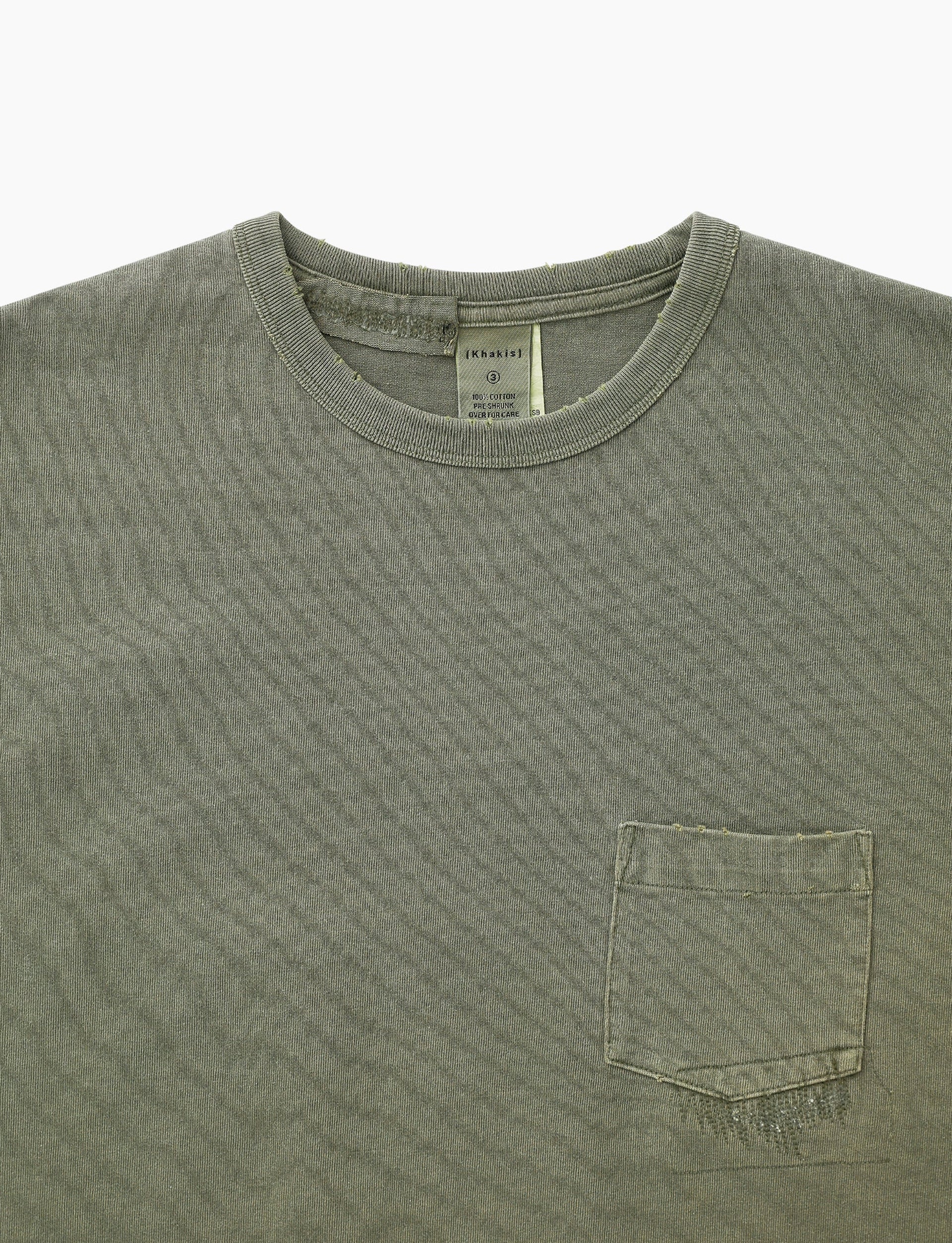 KHAKIS O.D Repaired Tee OLIVE
