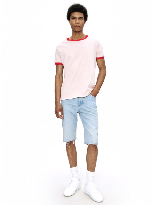 A.P.C. T-SHIRT JULES FAA PINK