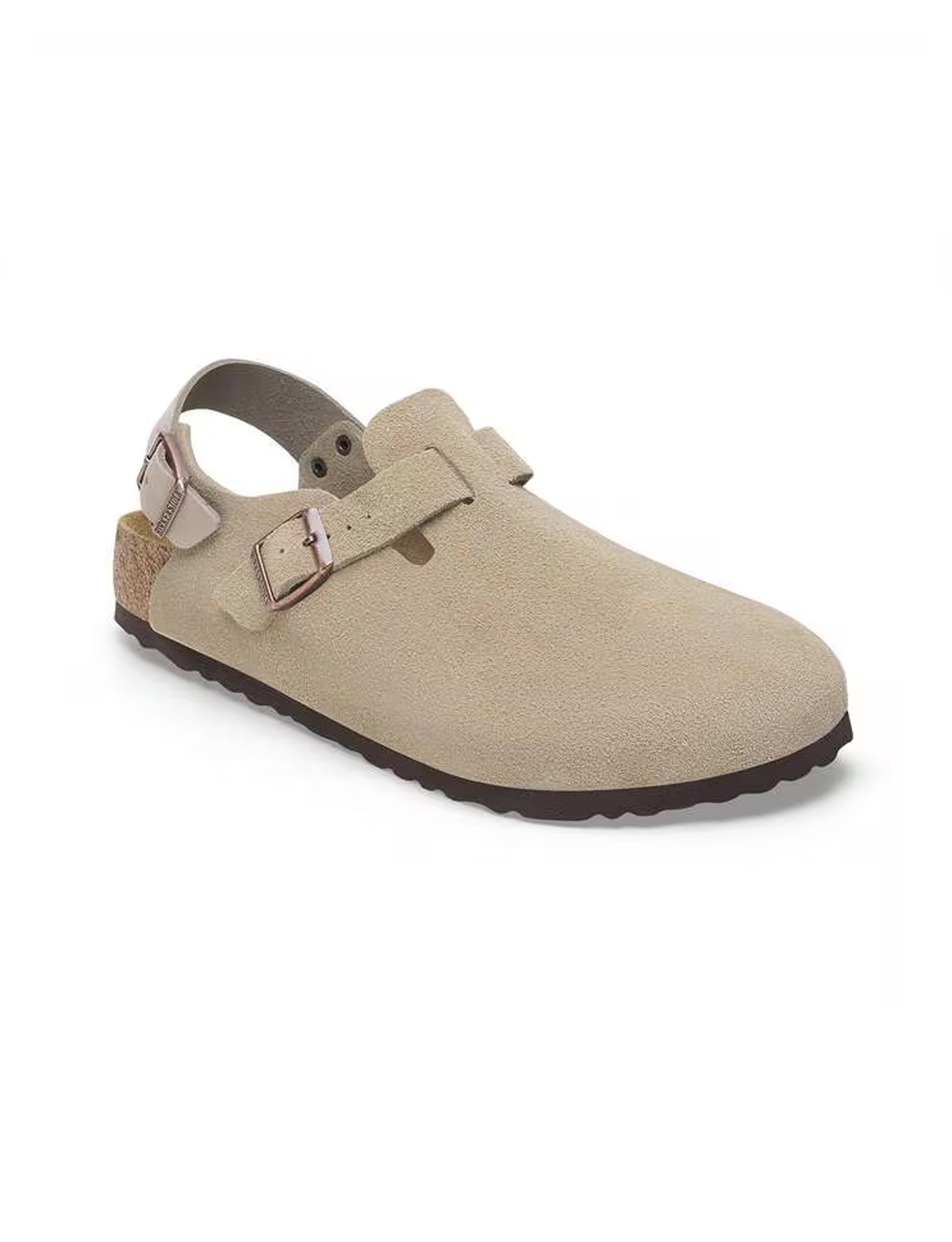 BIRKENSTOCK Tokio  Suede Leather TAUPE