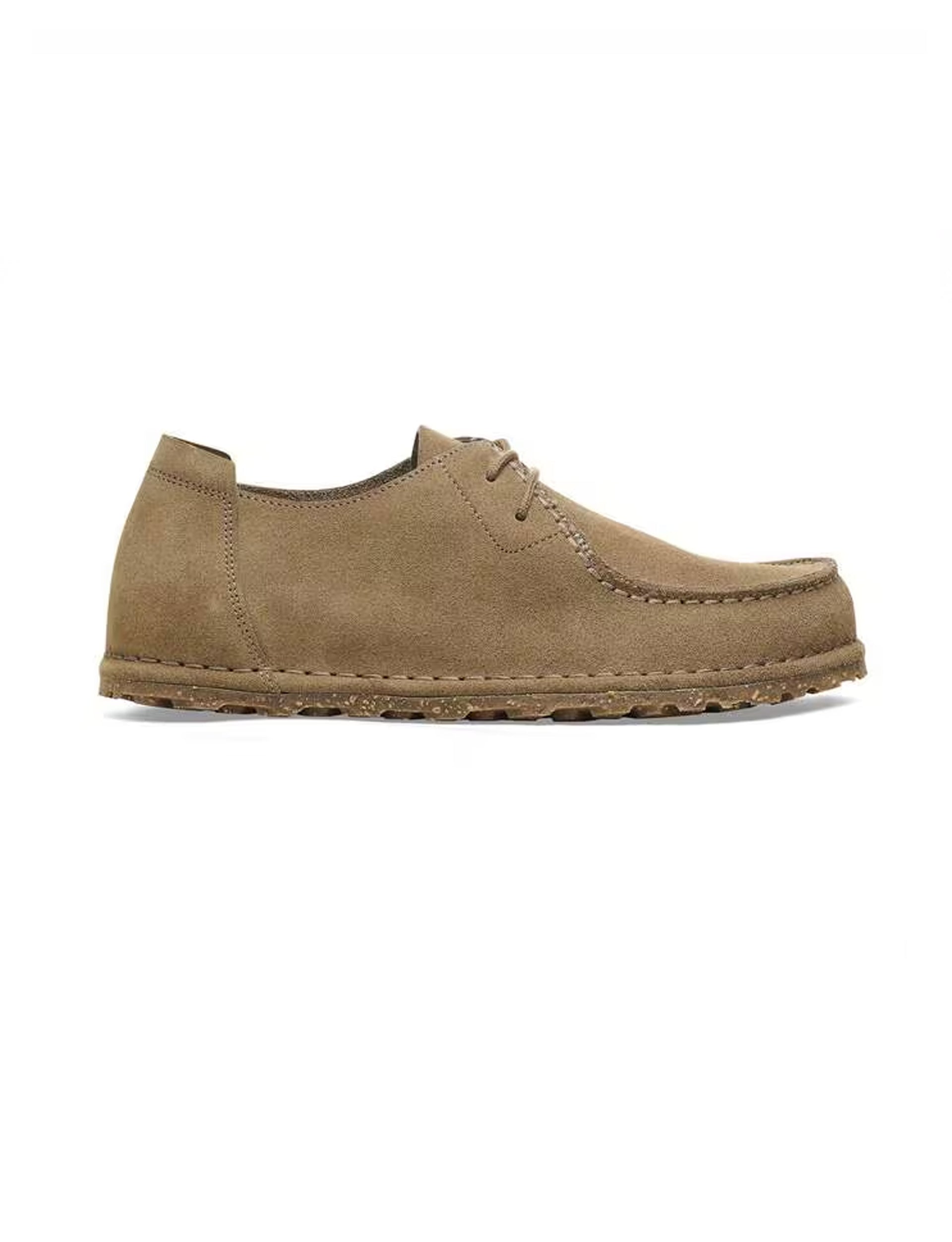 BIRKENSTOCK Utti Lace  Suede Leather TAUPE