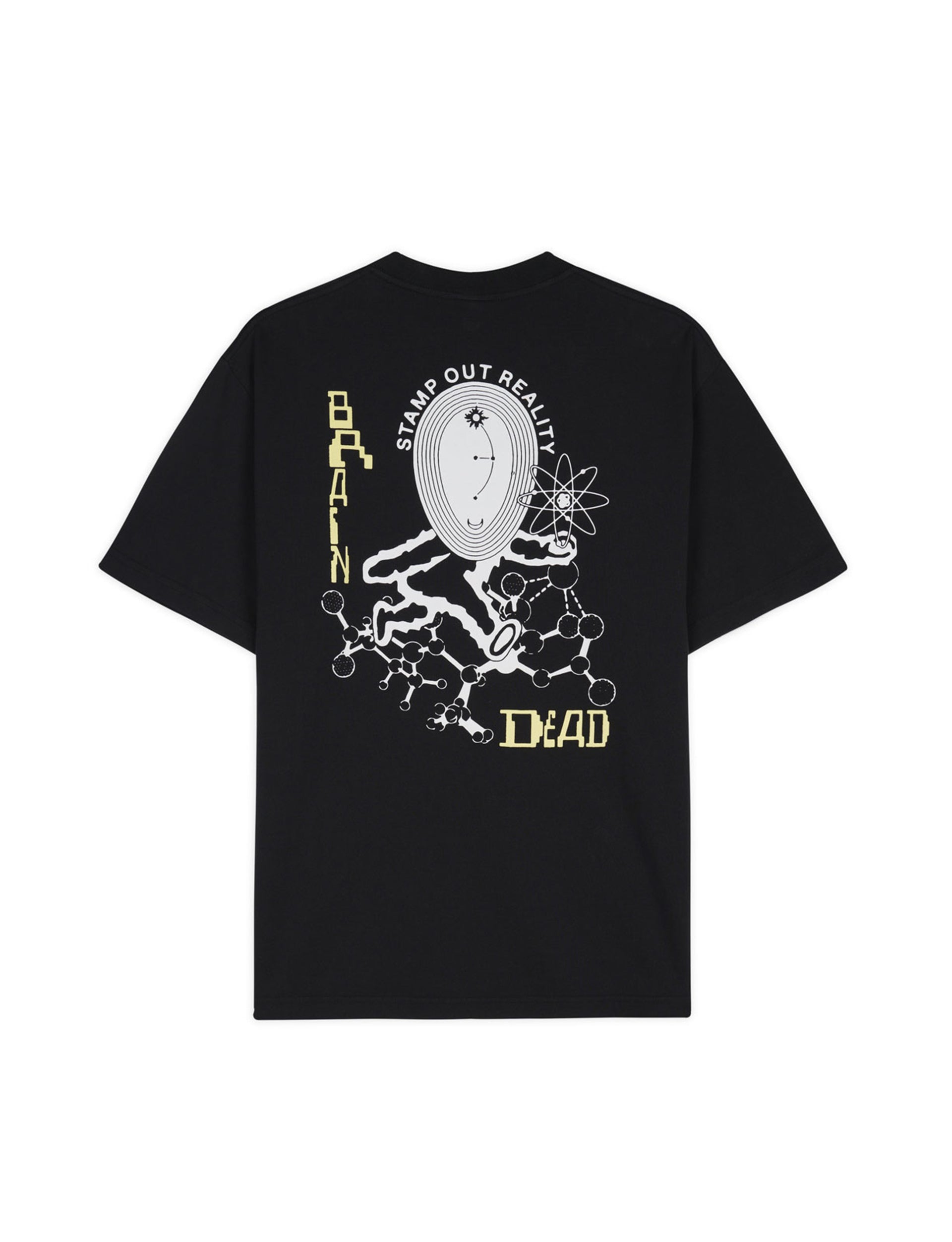 BRAIN DEAD HIDDEN TECH T-SHIRT - BLACK