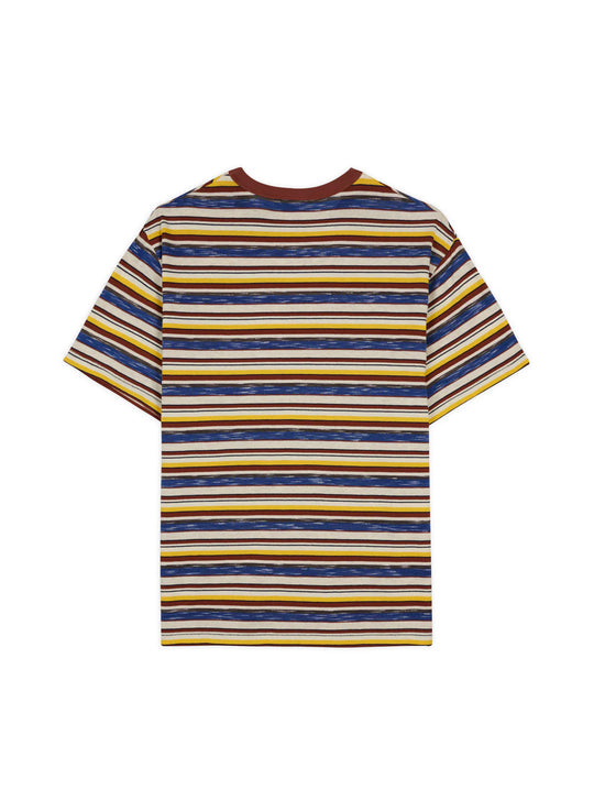 BRAIN DEAD Toni Stripe T-shirt - Yellow Multi