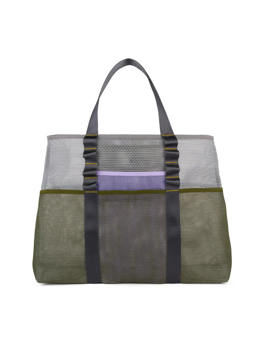 Brain Dead Equipment Mesh Tote - White Multi