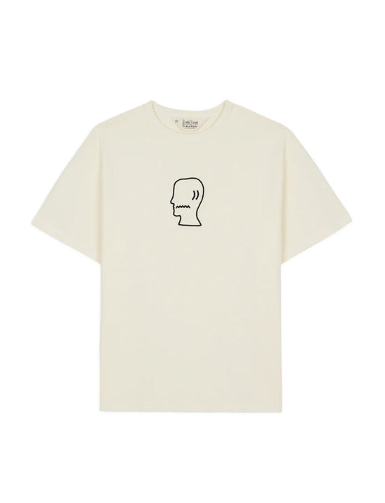 Brain Dead HEAVYWEIGHT 3D EMBROIDERY LOGOHEAD  Natural