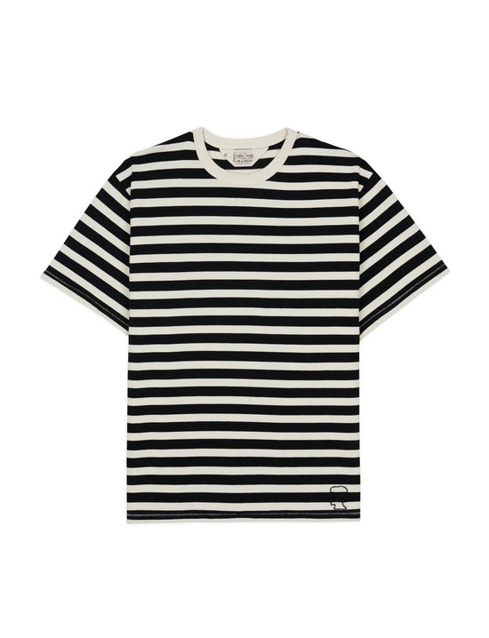 Brain Dead HEAVYWEIGHT STRIPE T-SHIRT Black