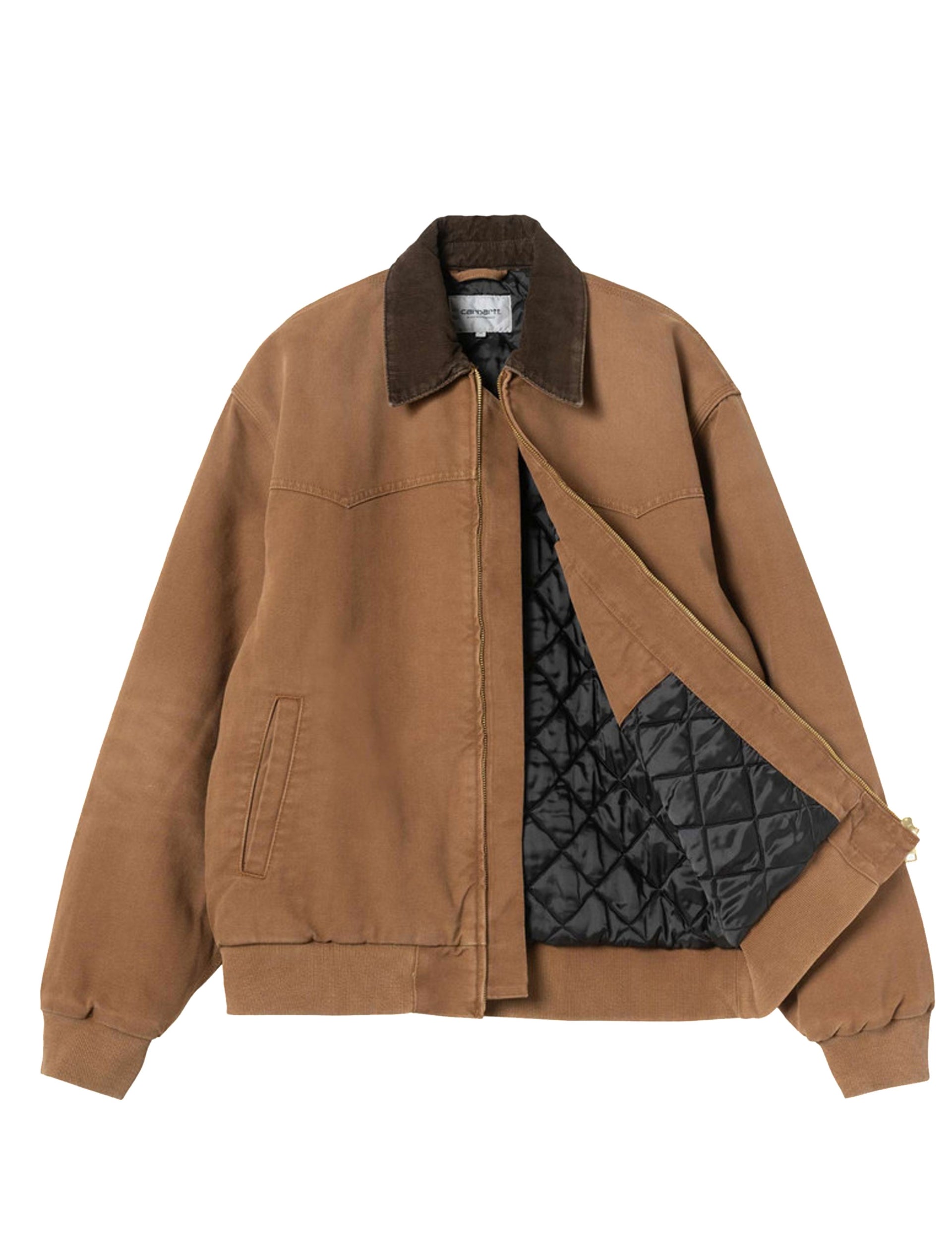 CARHARTT WIP OG Santa Fe Jacket Hamilton Brown / Tobacco (Stone Canvas)