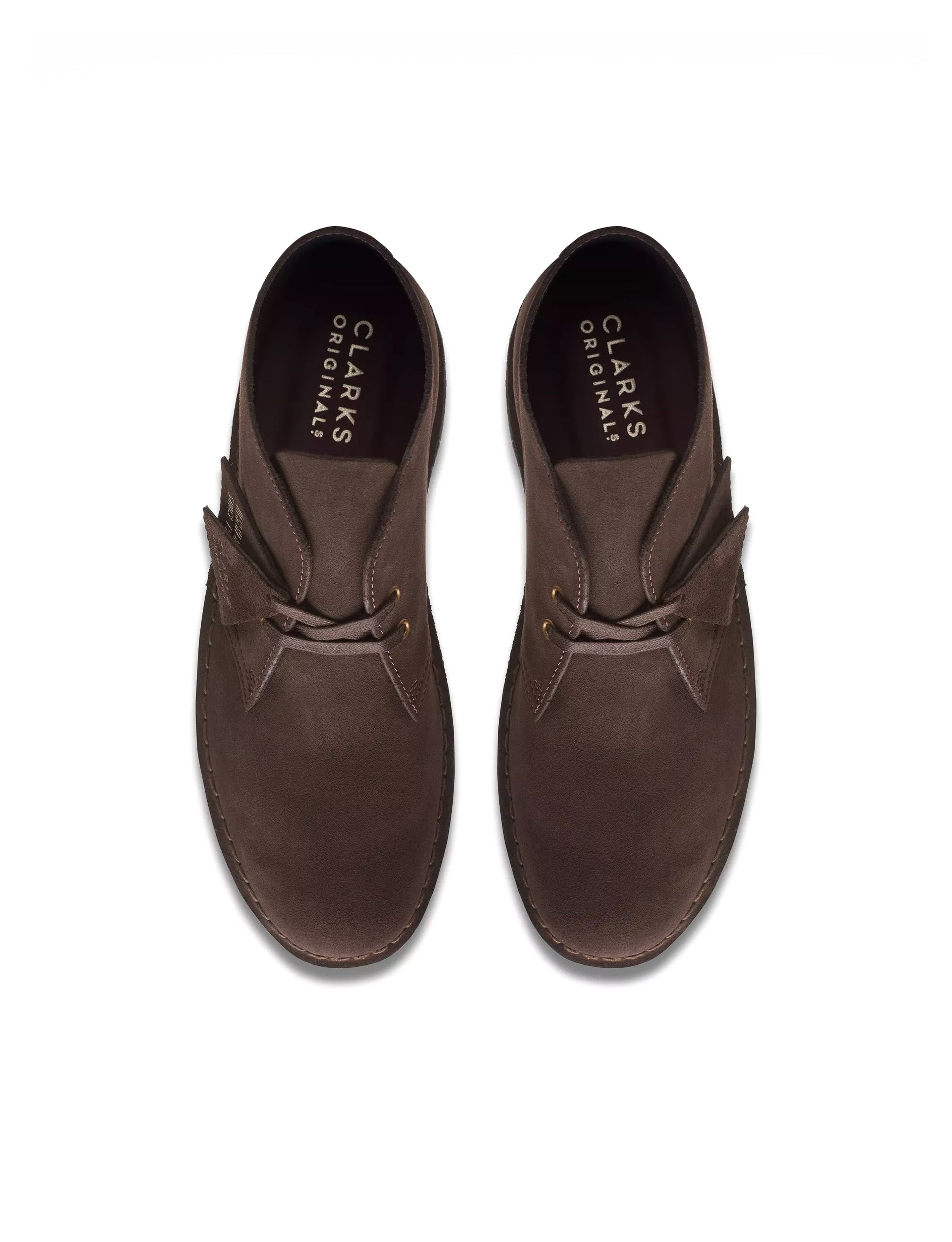 CLARKS Desert Boot Brown Suede