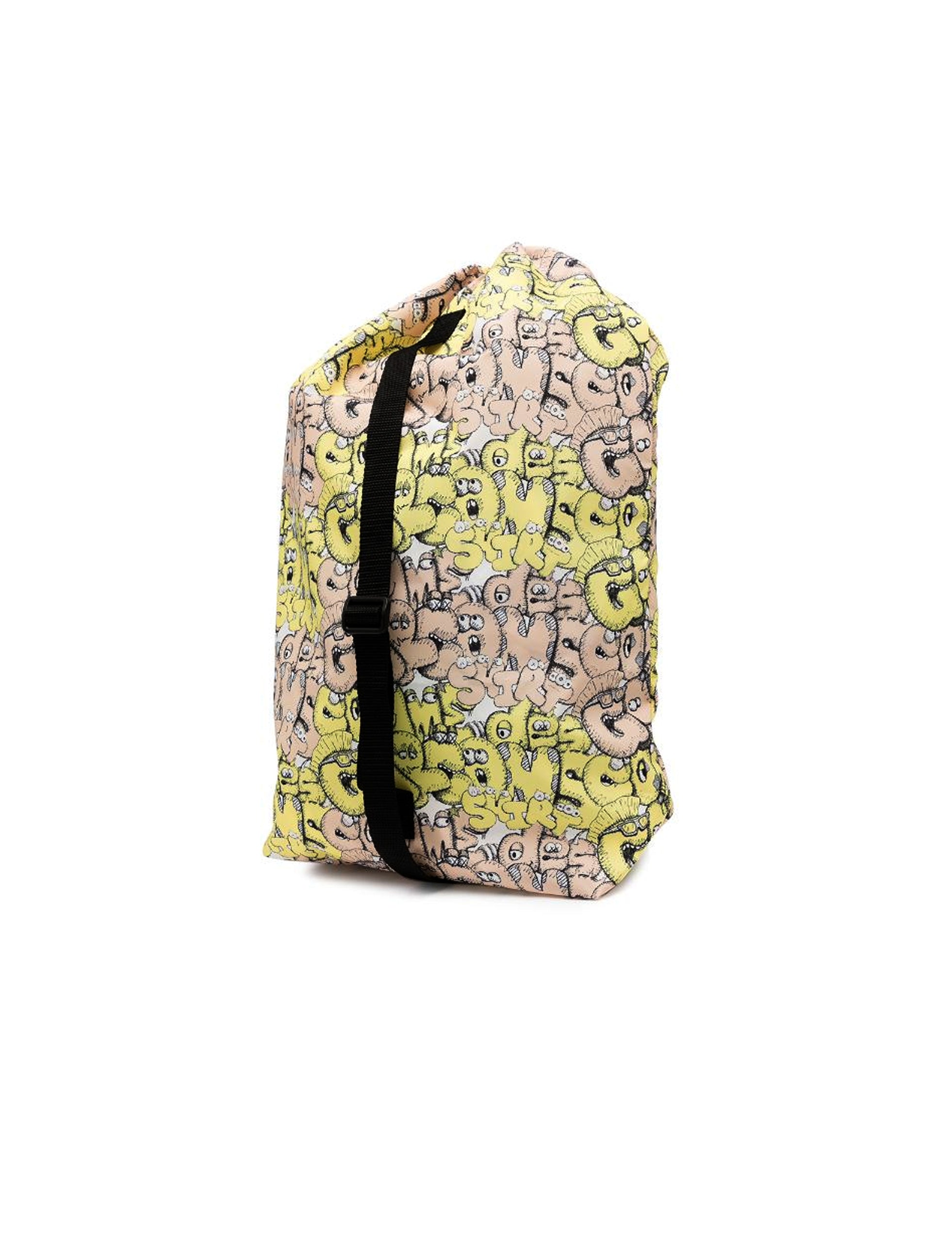 Comme Des Garcons Shirt X KAWS BAG YELLOW/BEIGE - minishopmadrid Comme Des Garcons Shirt X KAWS BAG YELLOW/BEIGE - minishopmadrid